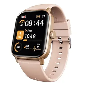boAt Wave Call 3 Smartwatch 1.83” HD Display with Animated Watch Faces; BT Calling, Functional Crown, Multiple Sports Modes, IP68, HR, SpO2 Monitor, Smart Watches for Men & Women (Spring Blossom)