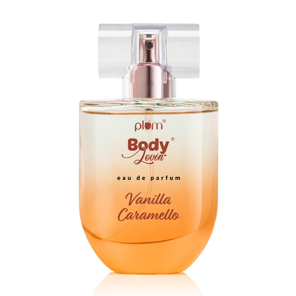 Plum BodyLovin’ Vanilla Caramello Eau De Perfume (Parfum) 50 ml| Long-Lasting Gourmet Fragrance | Luxury Perfume for Women | Vanilla, Caramel & Pistachio Notes.