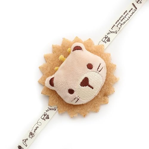 The Purple Tree Cute Kids Rakhi with Roli Chawal and Card (Pack of 1) Rakshabandhan Gift for Kids, Best Rakhi For little Brother