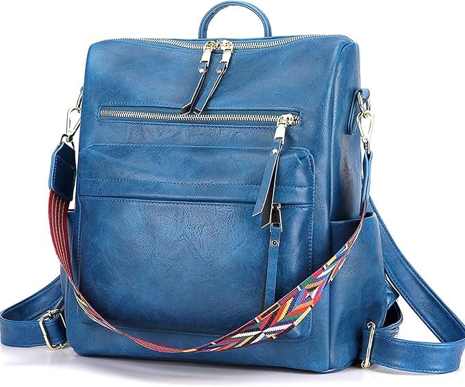 ProArch Stylish Suede Leather Anti Theft Women’s Fashion Backpack | Sling | Shoulder | Handbag | Ladies Purse | College Bag for Girls | Crossbody | Casual | Daypack | Stylish